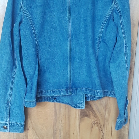 Lauren Ralph Lauren Double Breasted Denim … - Picture 8 of 11